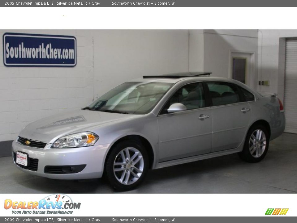 2009 Chevrolet Impala LTZ Silver Ice Metallic / Gray Photo #1