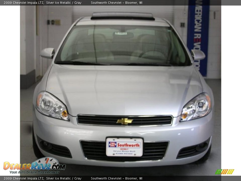 2009 Chevrolet Impala LTZ Silver Ice Metallic / Gray Photo #2