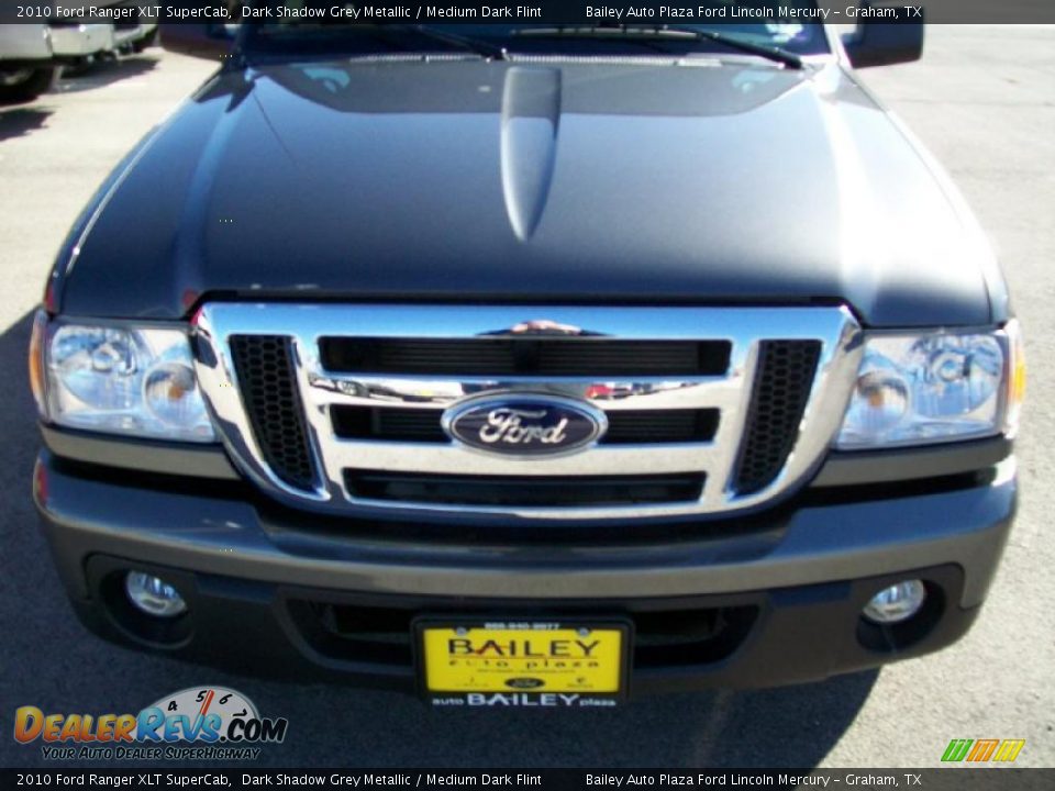 2010 Ford Ranger XLT SuperCab Dark Shadow Grey Metallic / Medium Dark Flint Photo #1