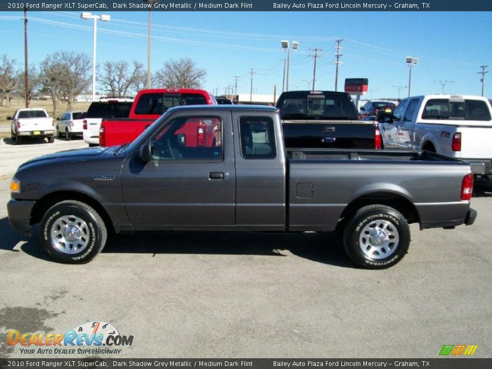 2010 Ford Ranger XLT SuperCab Dark Shadow Grey Metallic / Medium Dark Flint Photo #2