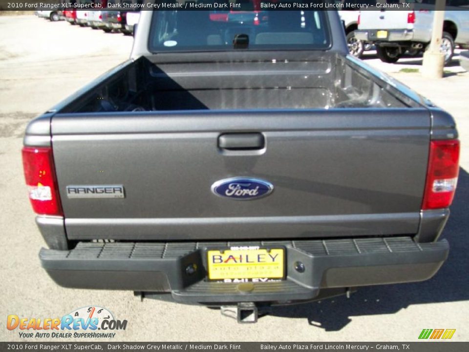 2010 Ford Ranger XLT SuperCab Dark Shadow Grey Metallic / Medium Dark Flint Photo #4