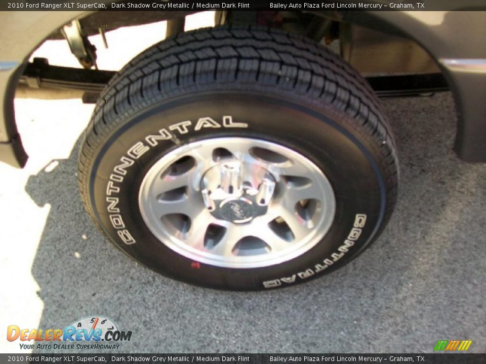 2010 Ford Ranger XLT SuperCab Dark Shadow Grey Metallic / Medium Dark Flint Photo #6