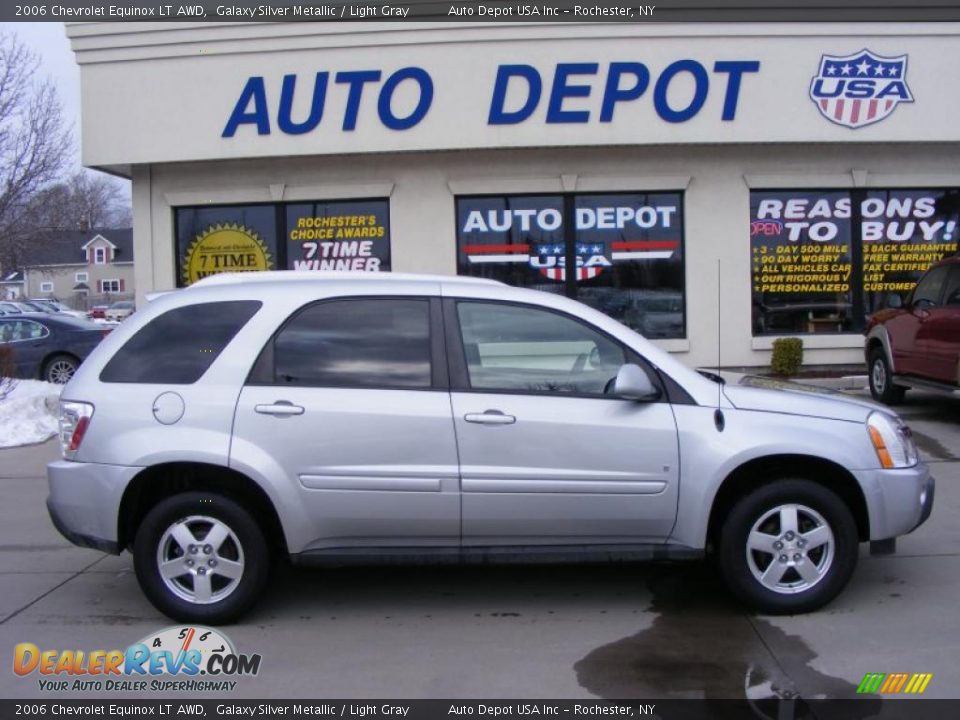 2006 Chevrolet Equinox LT AWD Galaxy Silver Metallic / Light Gray Photo #1
