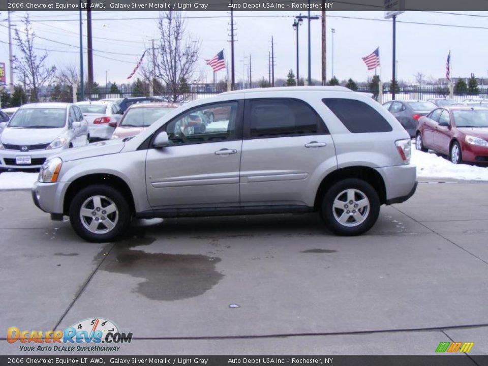 2006 Chevrolet Equinox LT AWD Galaxy Silver Metallic / Light Gray Photo #5