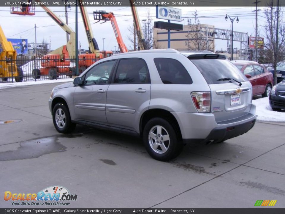 2006 Chevrolet Equinox LT AWD Galaxy Silver Metallic / Light Gray Photo #6