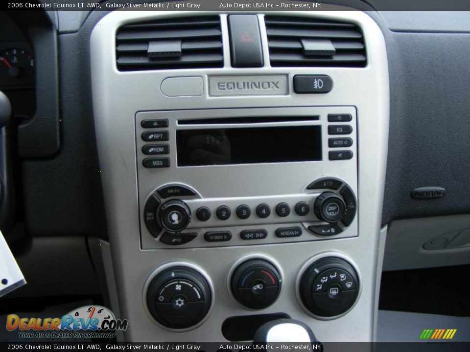 2006 Chevrolet Equinox LT AWD Galaxy Silver Metallic / Light Gray Photo #13