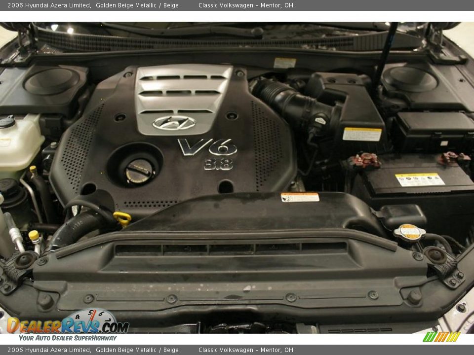 2006 Hyundai Azera Limited Golden Beige Metallic / Beige Photo #23