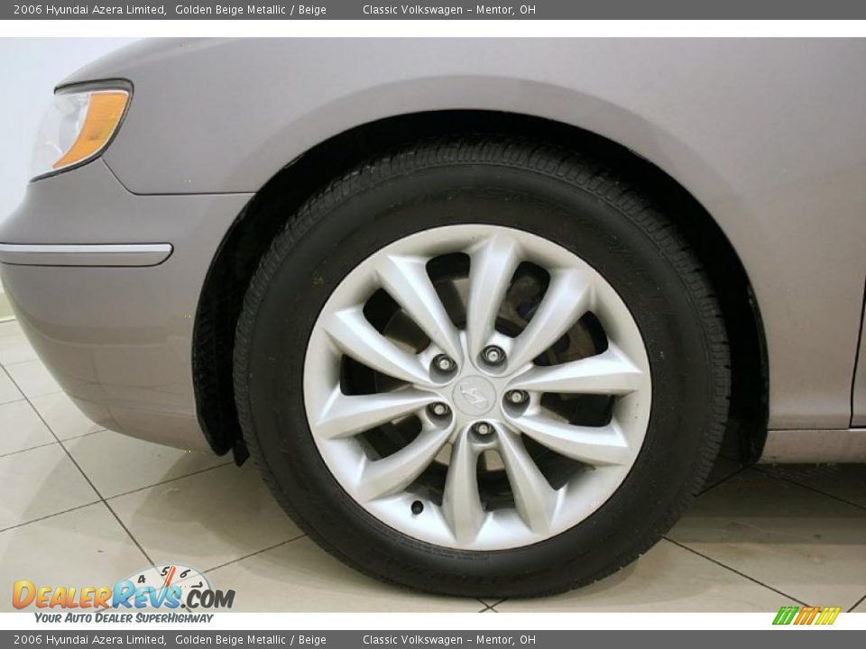 2006 Hyundai Azera Limited Golden Beige Metallic / Beige Photo #25
