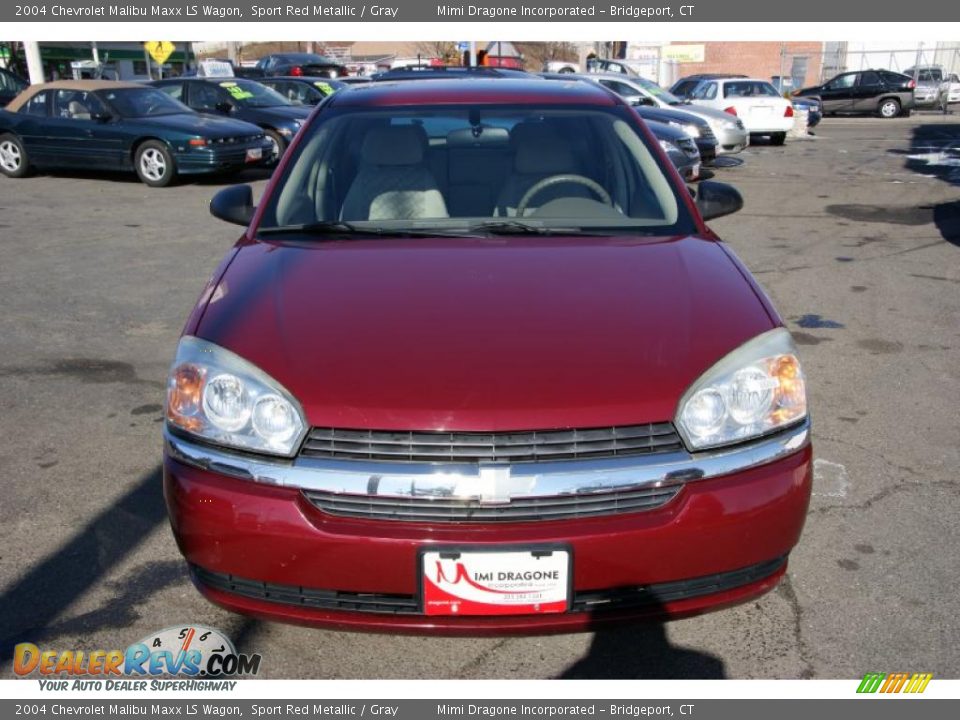 2004 Chevrolet Malibu Maxx LS Wagon Sport Red Metallic / Gray Photo #2