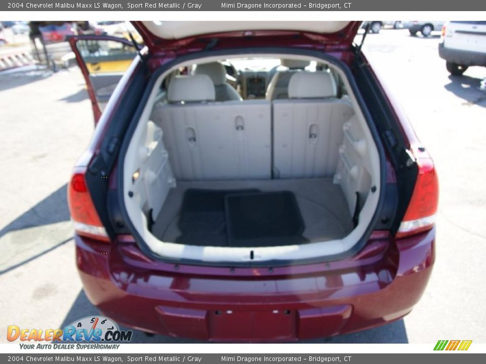 2004 Chevrolet Malibu Maxx LS Wagon Sport Red Metallic / Gray Photo #8