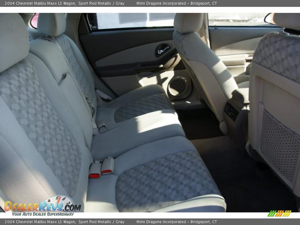 2004 Chevrolet Malibu Maxx LS Wagon Sport Red Metallic / Gray Photo #12