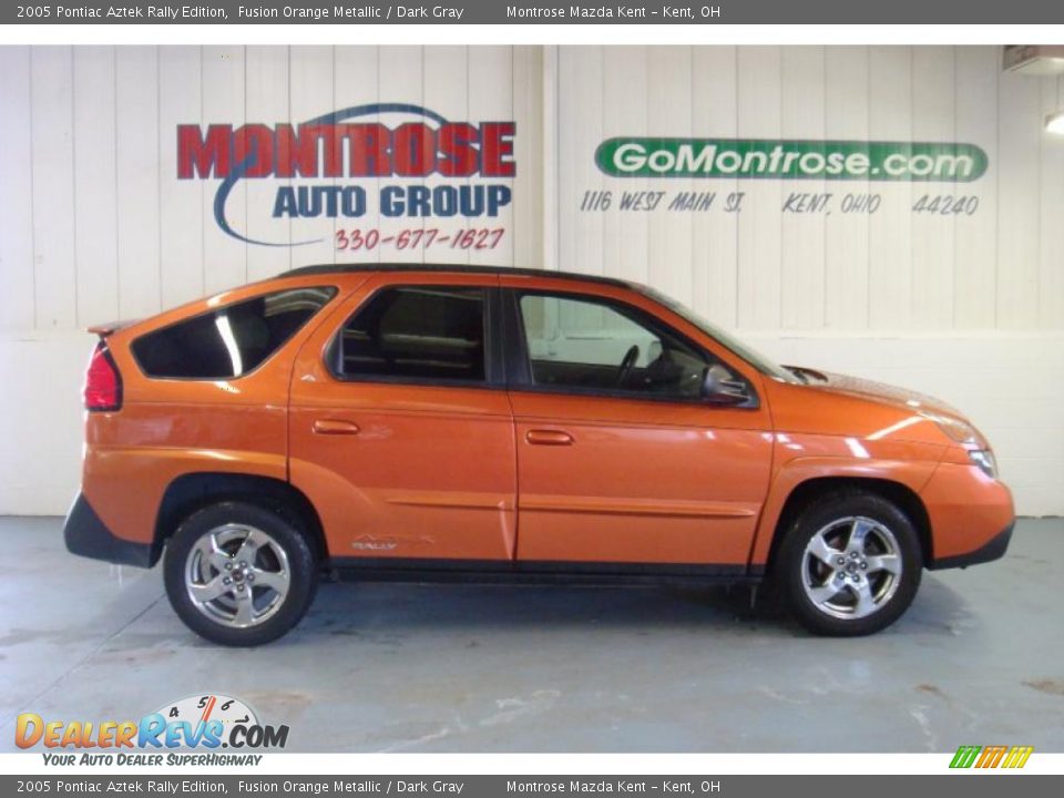 2005 Pontiac Aztek Rally Edition Fusion Orange Metallic / Dark Gray Photo #1