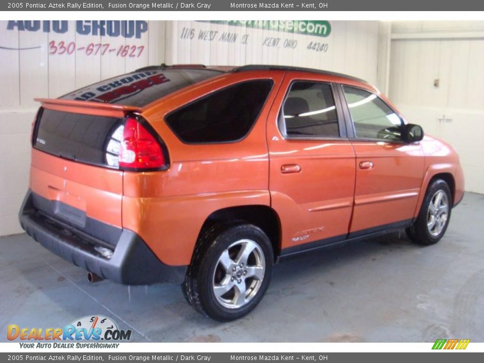 2005 Pontiac Aztek Rally Edition Fusion Orange Metallic / Dark Gray