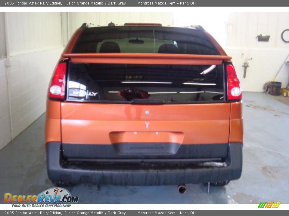 2005 Pontiac Aztek Rally Edition Fusion Orange Metallic / Dark Gray Photo #8