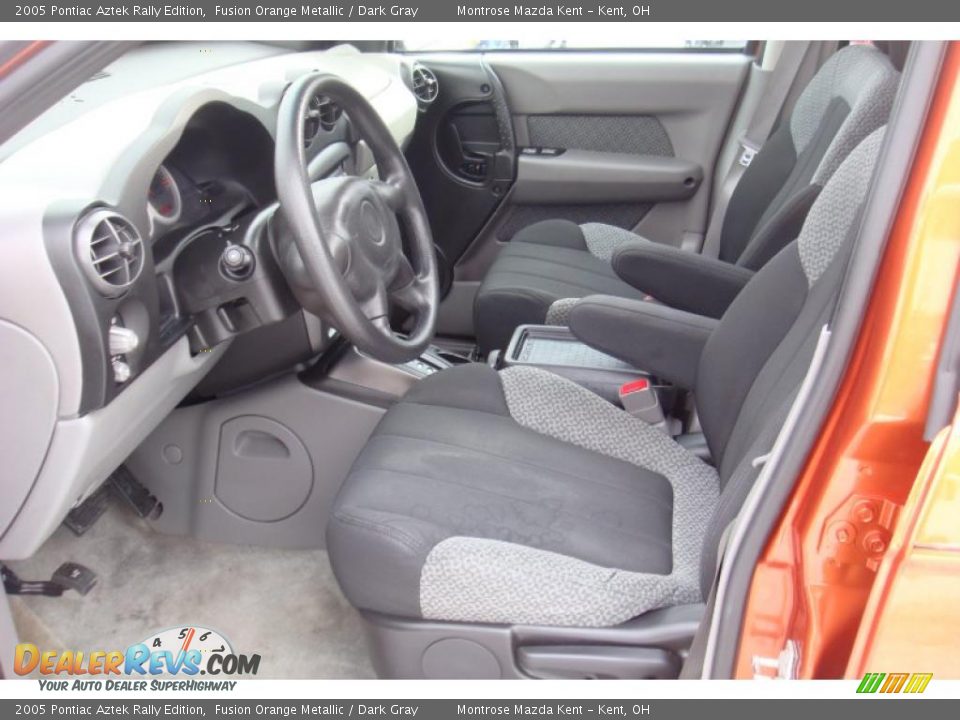2005 Pontiac Aztek Rally Edition Fusion Orange Metallic / Dark Gray Photo #9