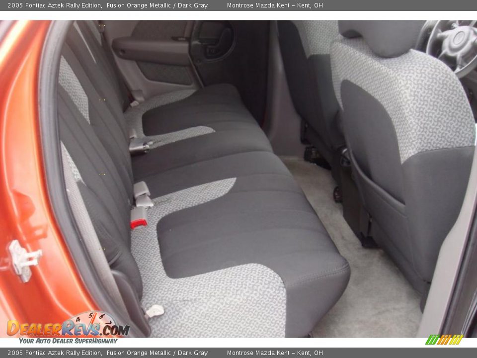 2005 Pontiac Aztek Rally Edition Fusion Orange Metallic / Dark Gray Photo #12