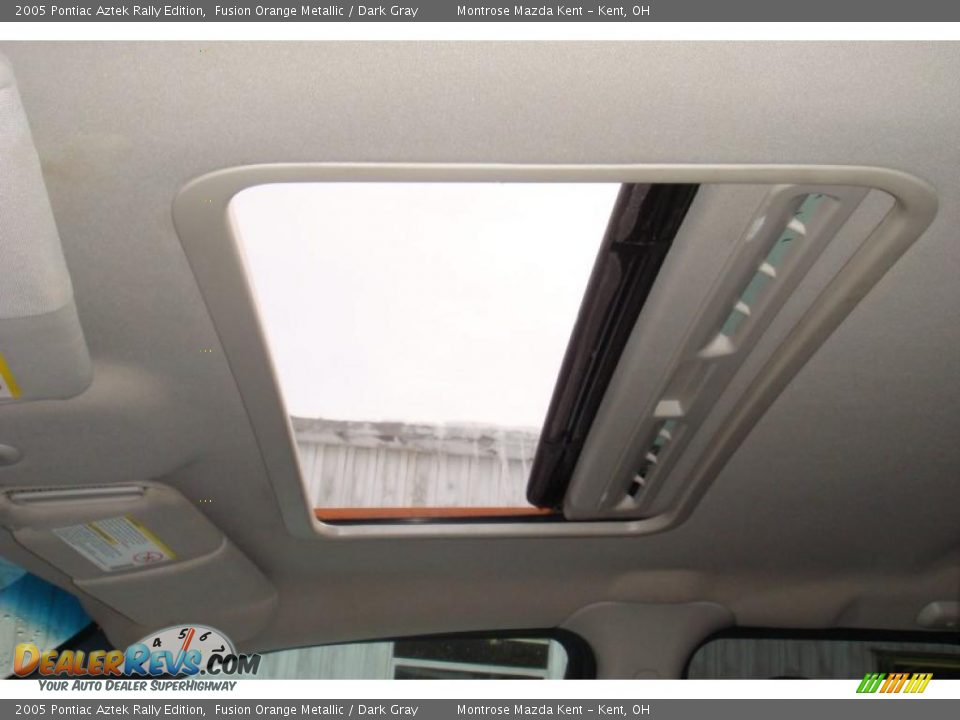 2005 Pontiac Aztek Rally Edition Fusion Orange Metallic / Dark Gray Photo #13