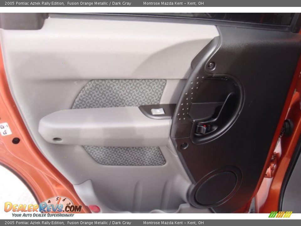 2005 Pontiac Aztek Rally Edition Fusion Orange Metallic / Dark Gray Photo #16