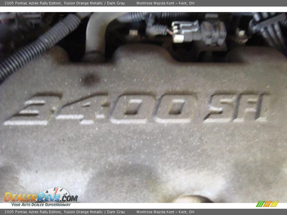 2005 Pontiac Aztek Rally Edition Fusion Orange Metallic / Dark Gray Photo #21