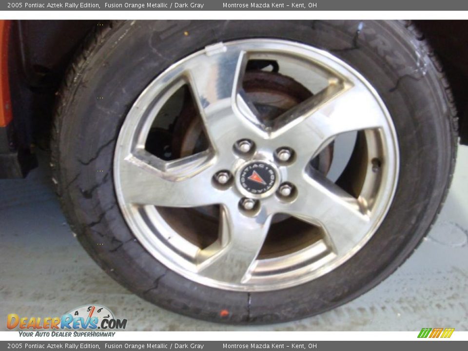 2005 Pontiac Aztek Rally Edition Fusion Orange Metallic / Dark Gray Photo #27