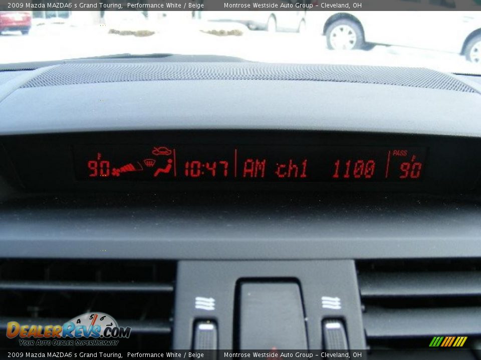 2009 Mazda MAZDA6 s Grand Touring Performance White / Beige Photo #20