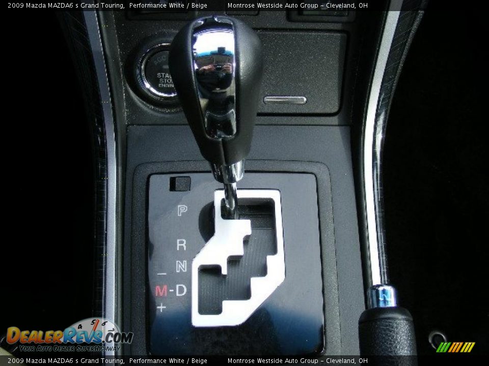 2009 Mazda MAZDA6 s Grand Touring Performance White / Beige Photo #23