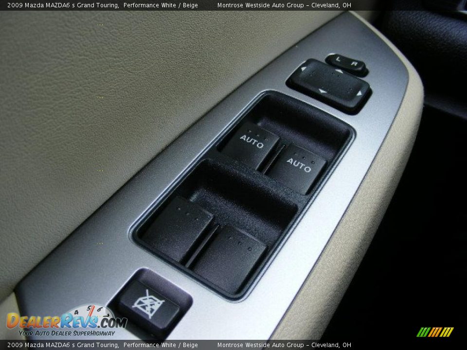2009 Mazda MAZDA6 s Grand Touring Performance White / Beige Photo #24