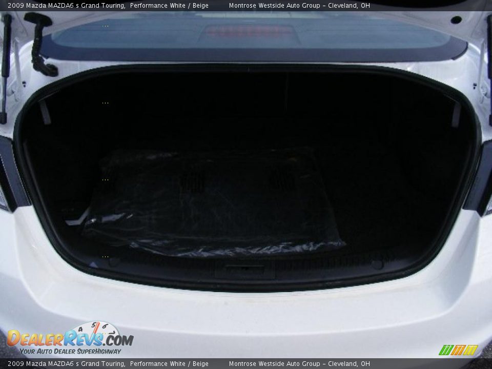 2009 Mazda MAZDA6 s Grand Touring Performance White / Beige Photo #27