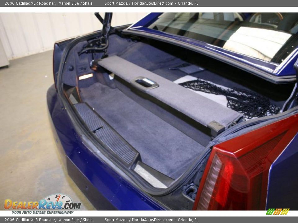 2006 Cadillac XLR Roadster Xenon Blue / Shale Photo #10