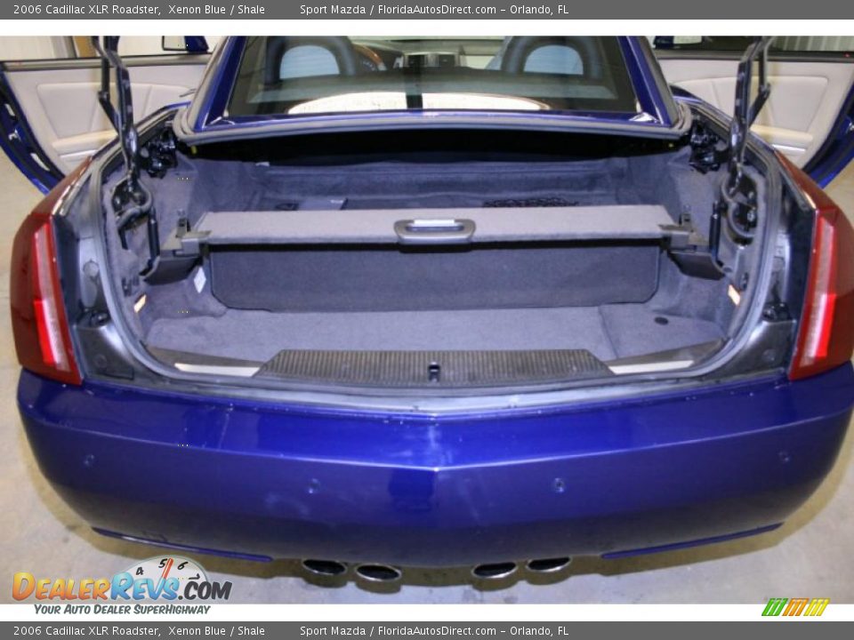 2006 Cadillac XLR Roadster Xenon Blue / Shale Photo #11