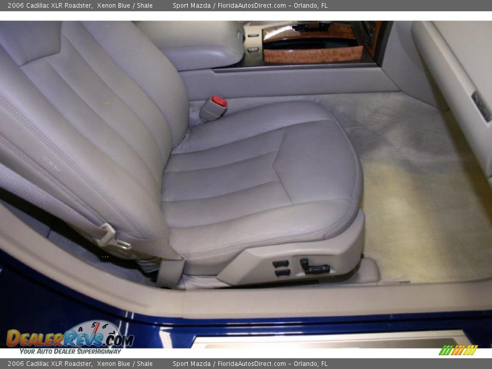 2006 Cadillac XLR Roadster Xenon Blue / Shale Photo #15