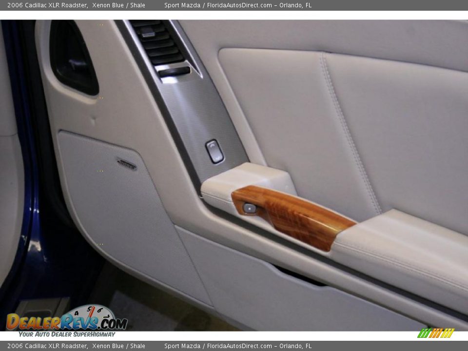 2006 Cadillac XLR Roadster Xenon Blue / Shale Photo #17