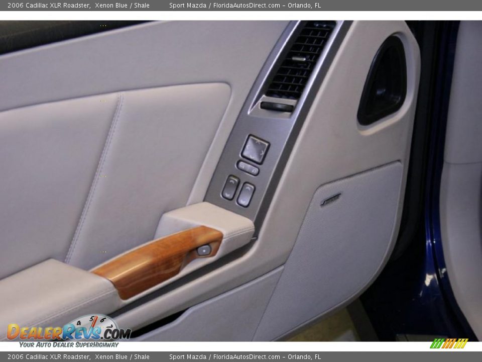 2006 Cadillac XLR Roadster Xenon Blue / Shale Photo #19