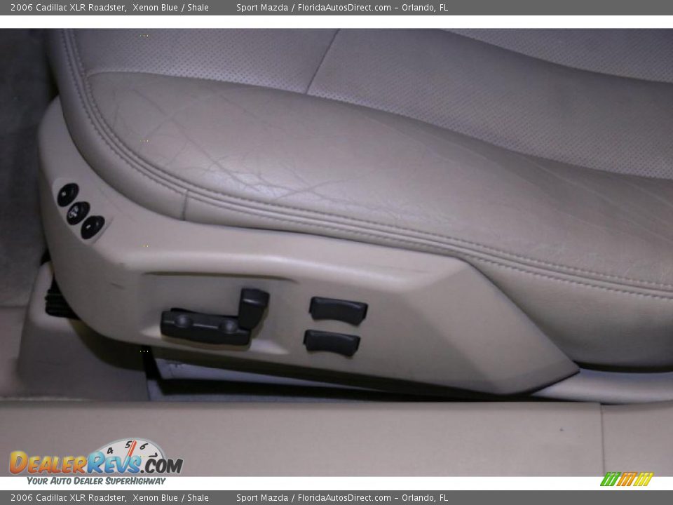 2006 Cadillac XLR Roadster Xenon Blue / Shale Photo #23