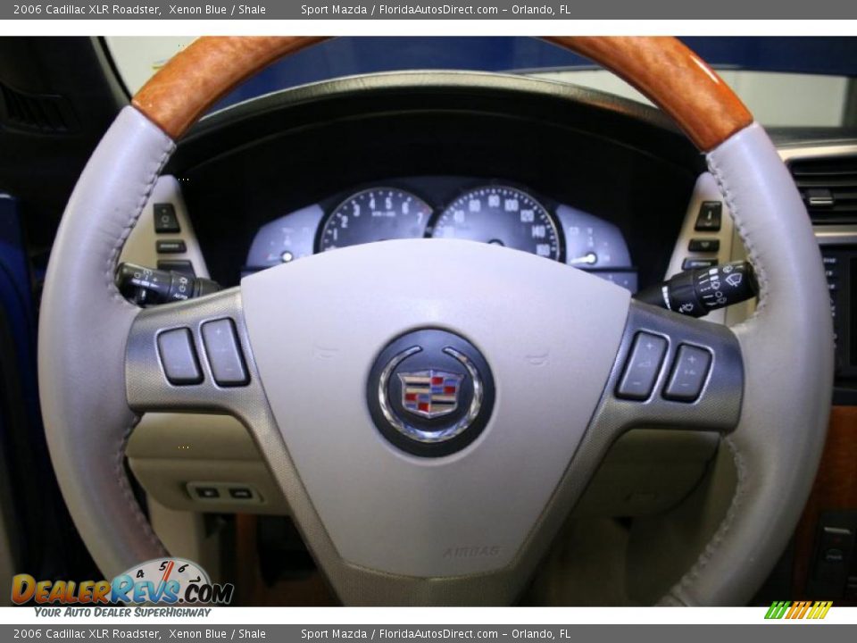 2006 Cadillac XLR Roadster Xenon Blue / Shale Photo #29