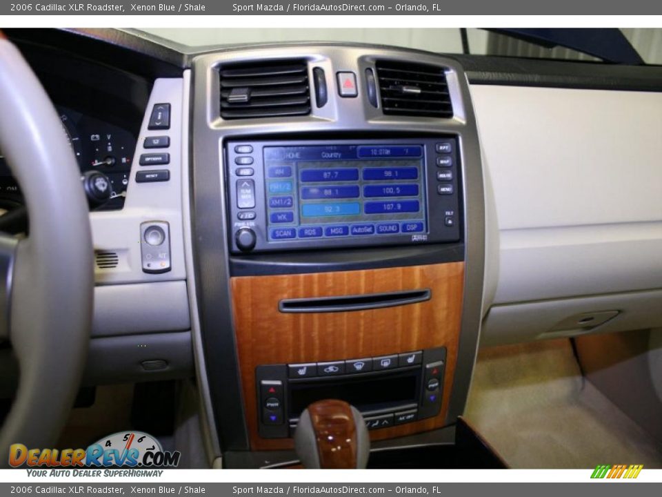 2006 Cadillac XLR Roadster Xenon Blue / Shale Photo #32