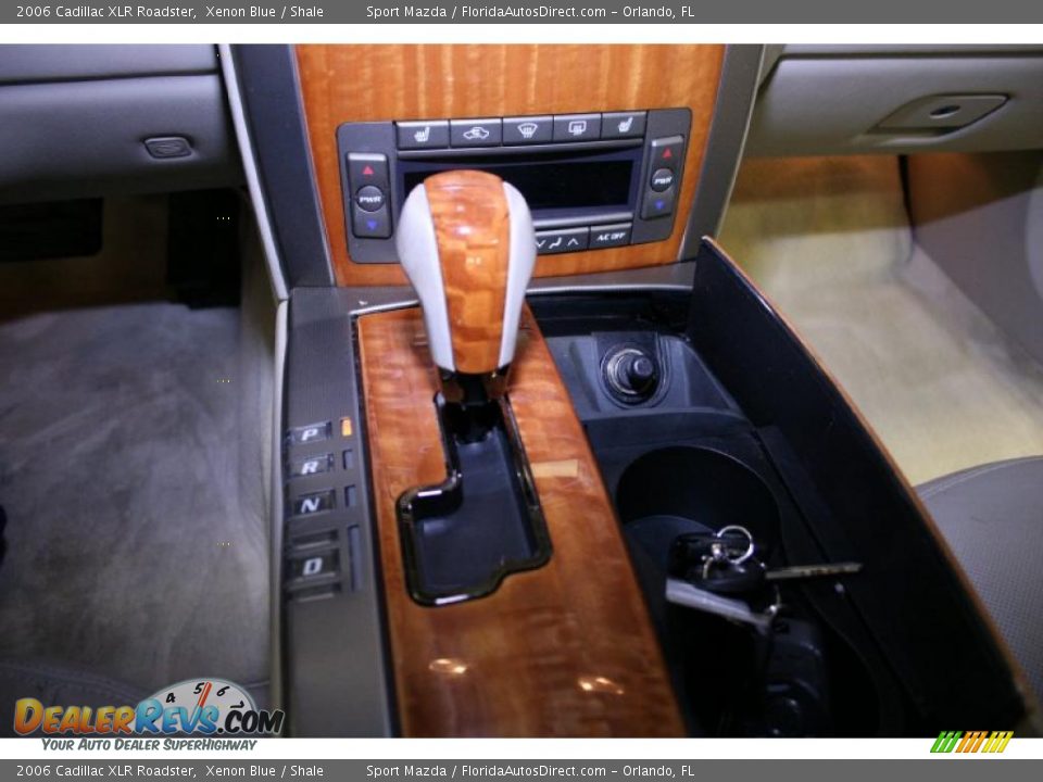 2006 Cadillac XLR Roadster Xenon Blue / Shale Photo #33