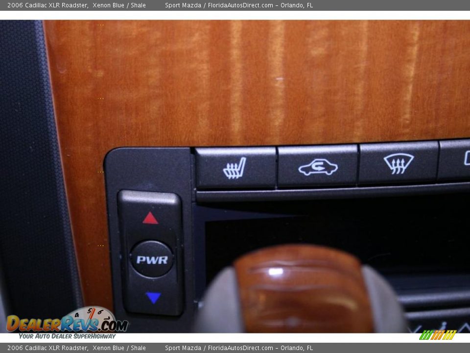 2006 Cadillac XLR Roadster Xenon Blue / Shale Photo #34