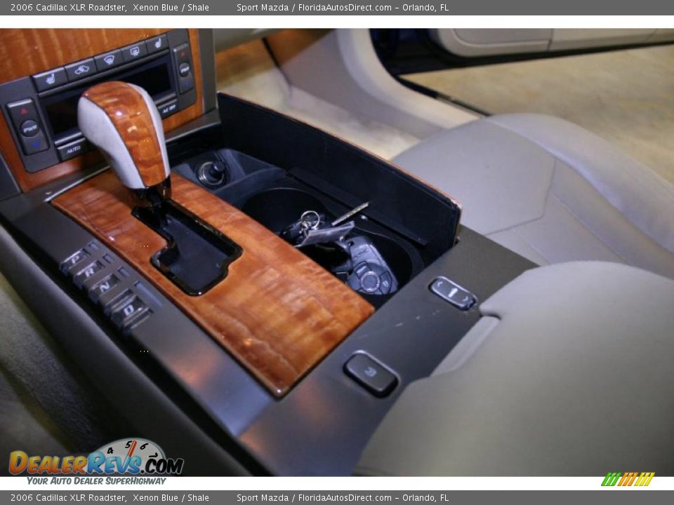 2006 Cadillac XLR Roadster Xenon Blue / Shale Photo #35
