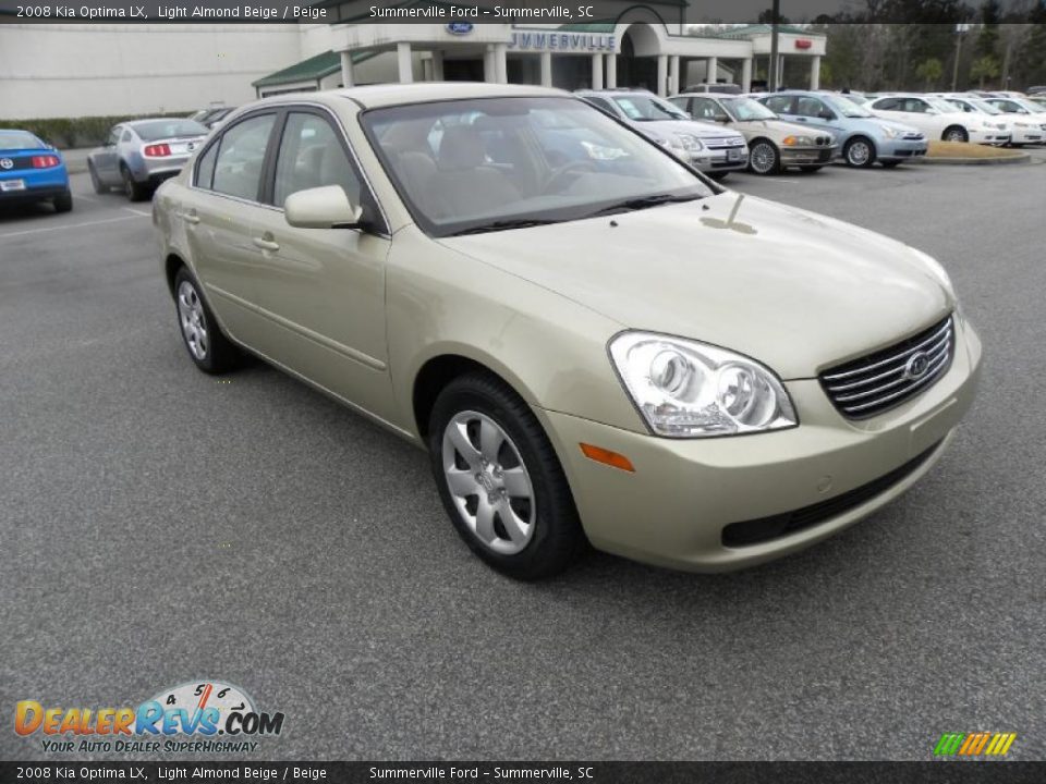 2008 Kia Optima LX Light Almond Beige / Beige Photo #1