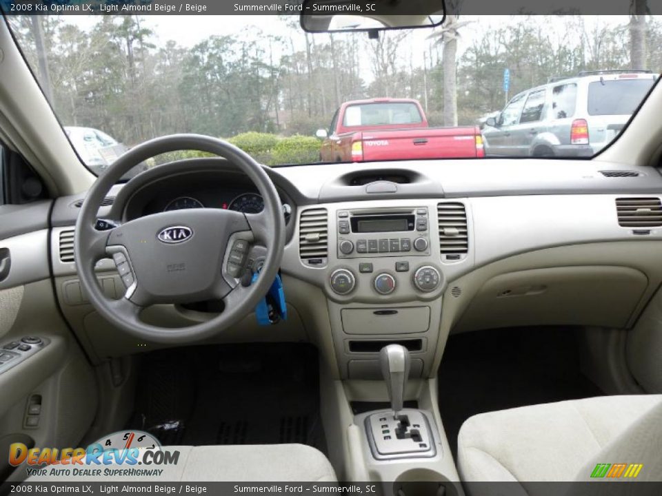 2008 Kia Optima LX Light Almond Beige / Beige Photo #3