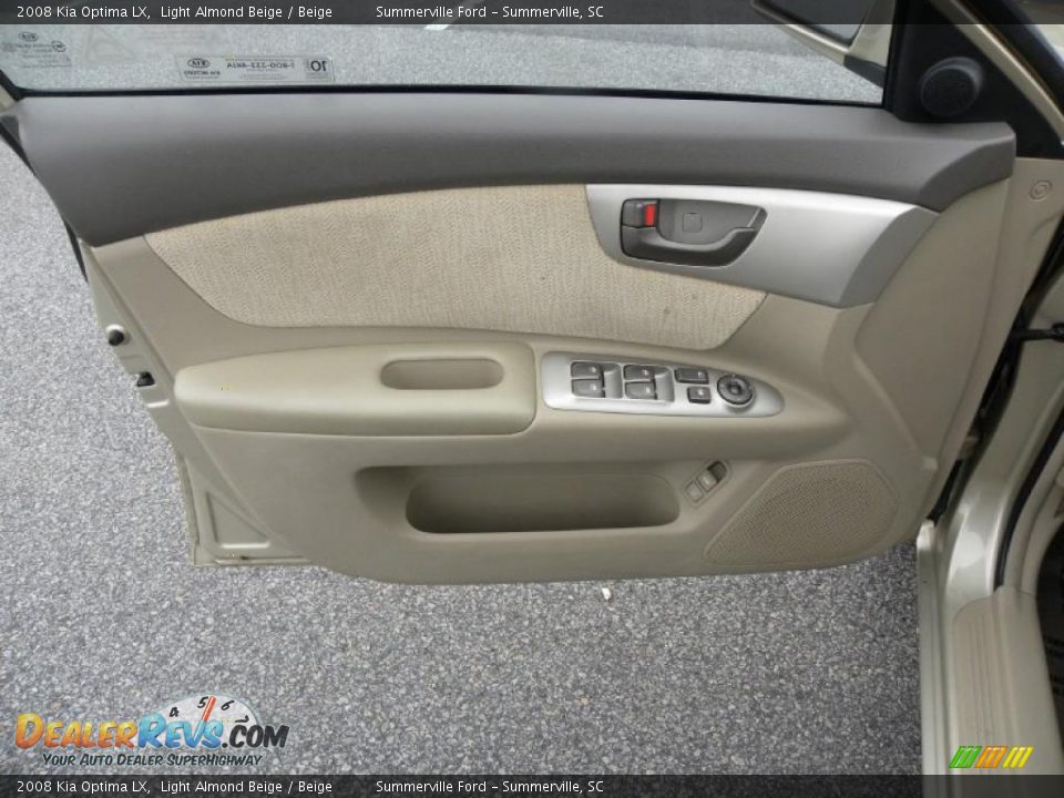 2008 Kia Optima LX Light Almond Beige / Beige Photo #5