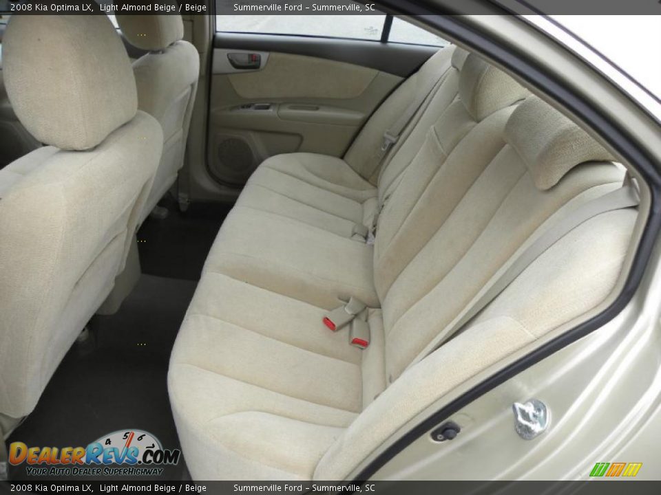 2008 Kia Optima LX Light Almond Beige / Beige Photo #6