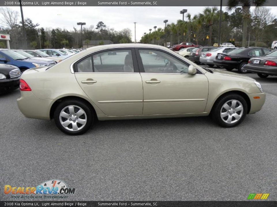 2008 Kia Optima LX Light Almond Beige / Beige Photo #12