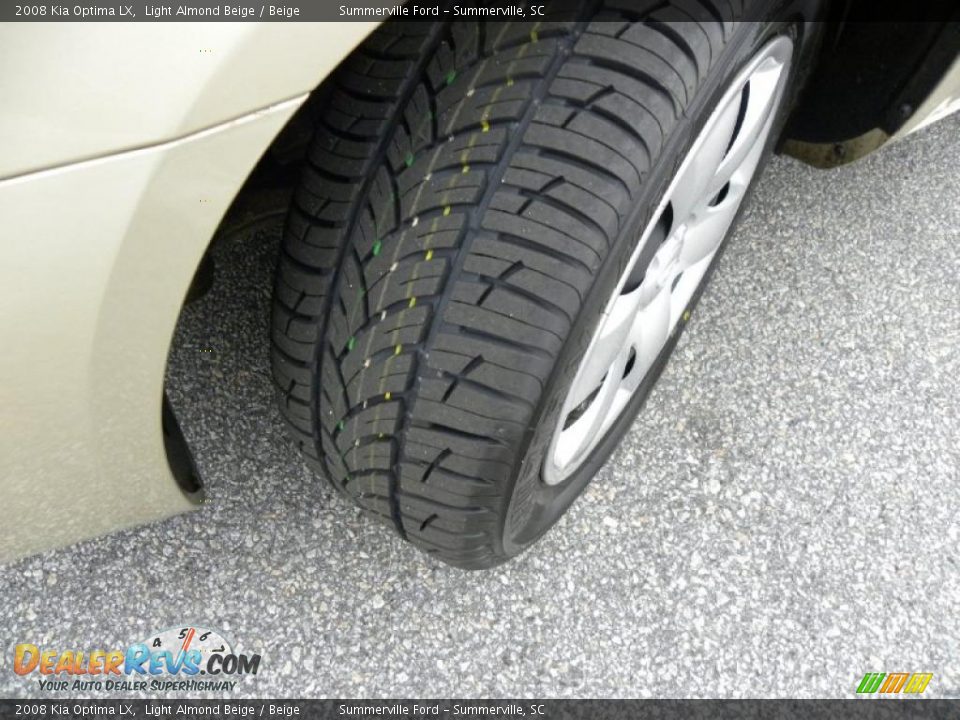 2008 Kia Optima LX Light Almond Beige / Beige Photo #17