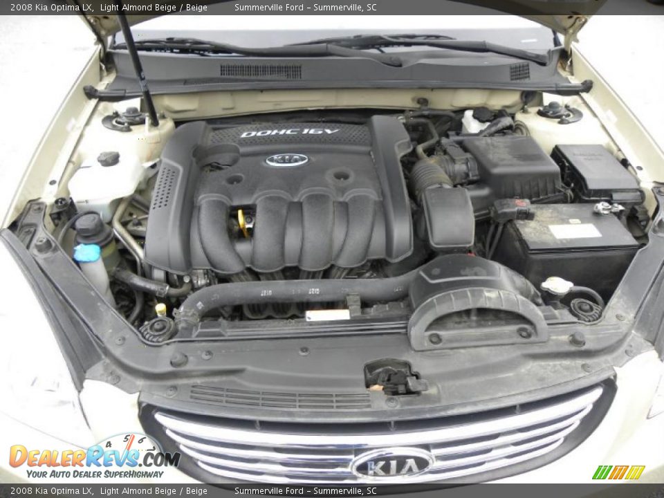 2008 Kia Optima LX Light Almond Beige / Beige Photo #18