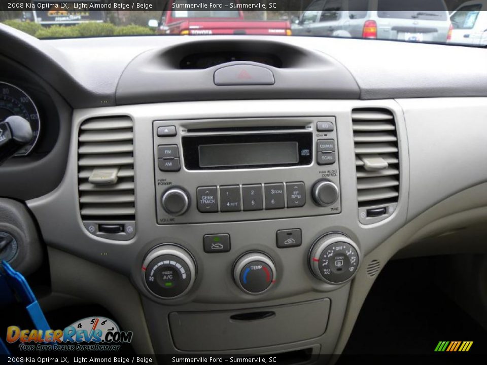 2008 Kia Optima LX Light Almond Beige / Beige Photo #20