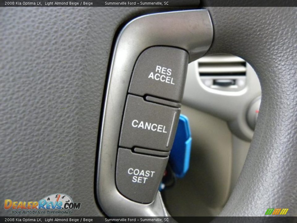 2008 Kia Optima LX Light Almond Beige / Beige Photo #21