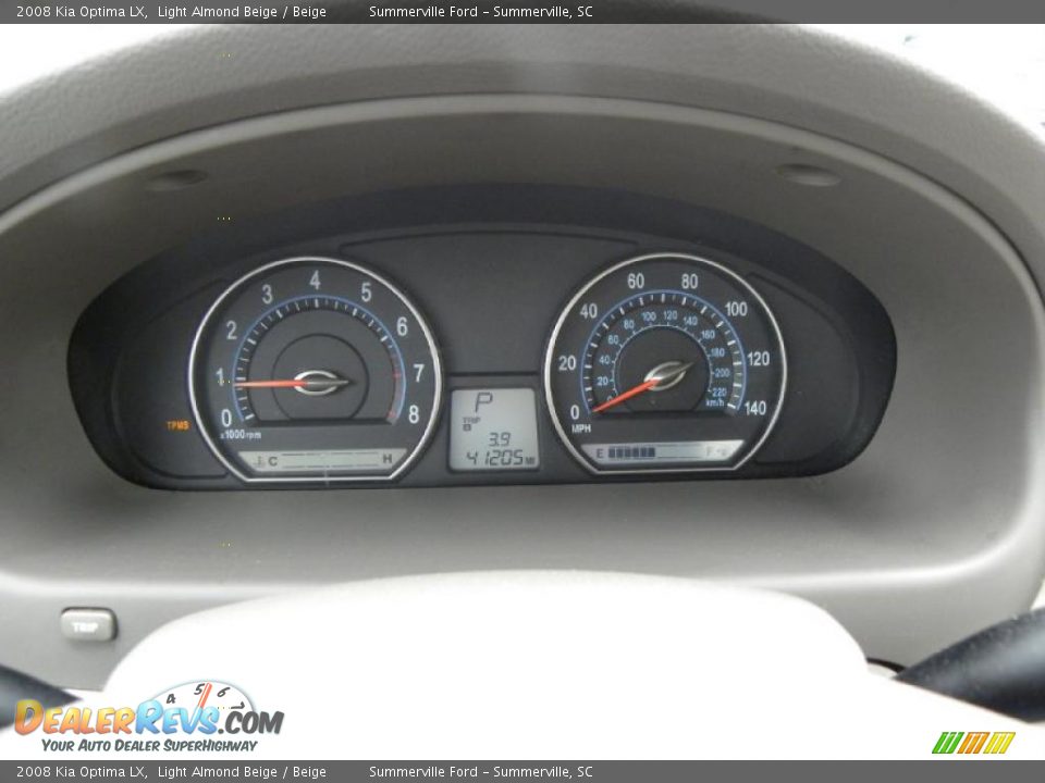 2008 Kia Optima LX Light Almond Beige / Beige Photo #22
