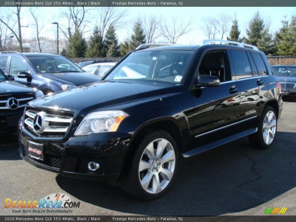 2010 Mercedes-Benz GLK 350 4Matic Black / Black Photo #1